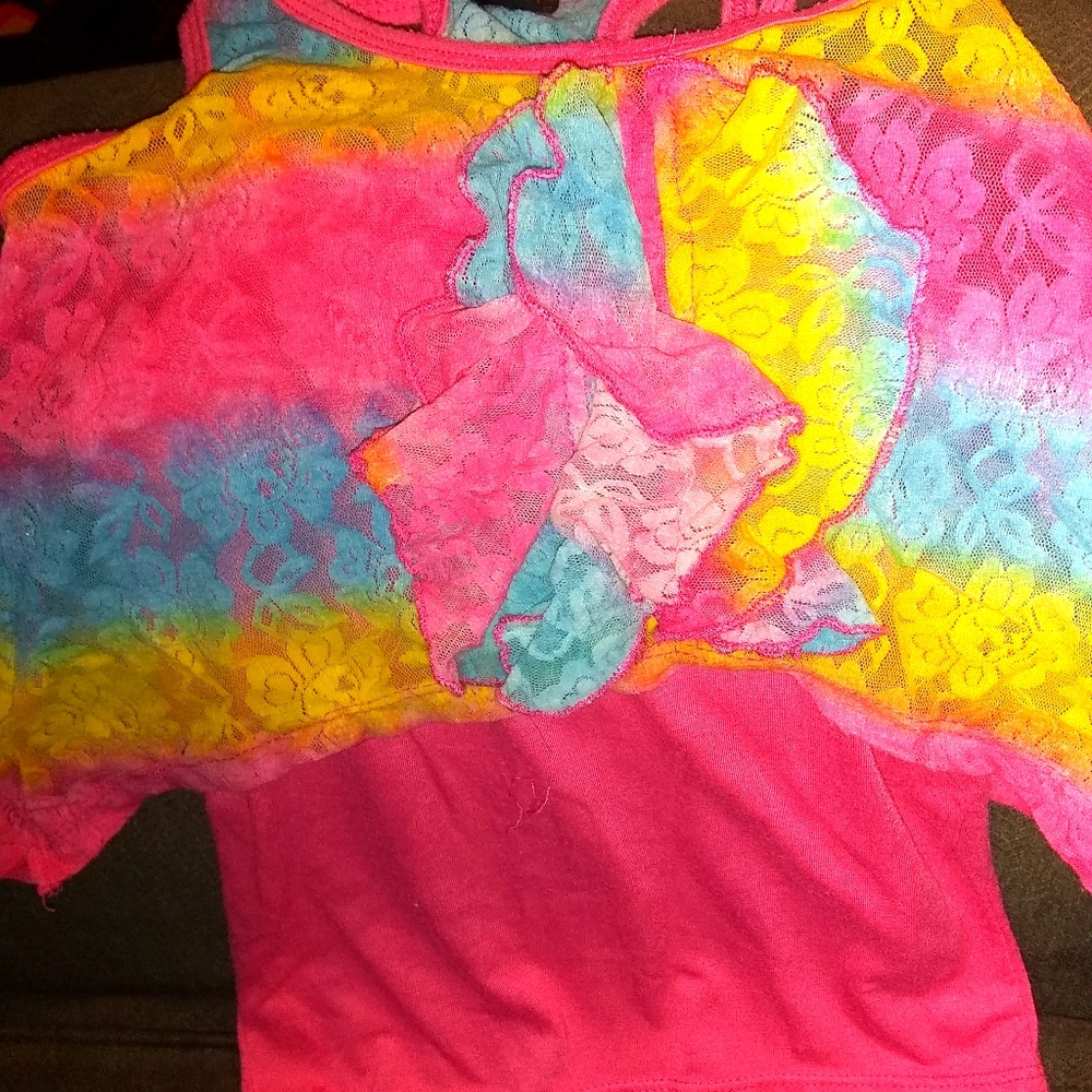 Girls Multi color Tank
